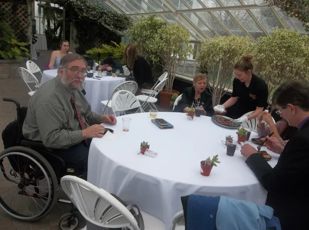 Guests attending EBF spring event